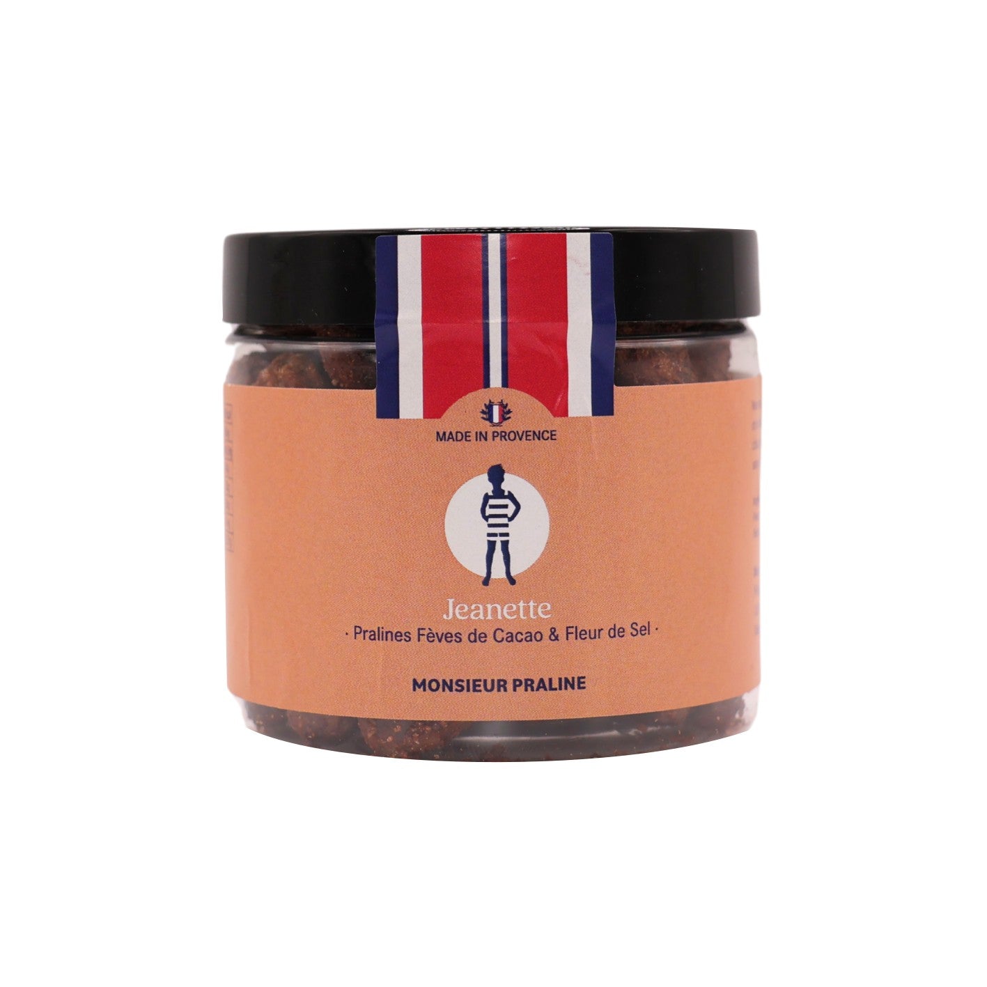 Jeanette 100g - Fèves de cacao & fleur de sel