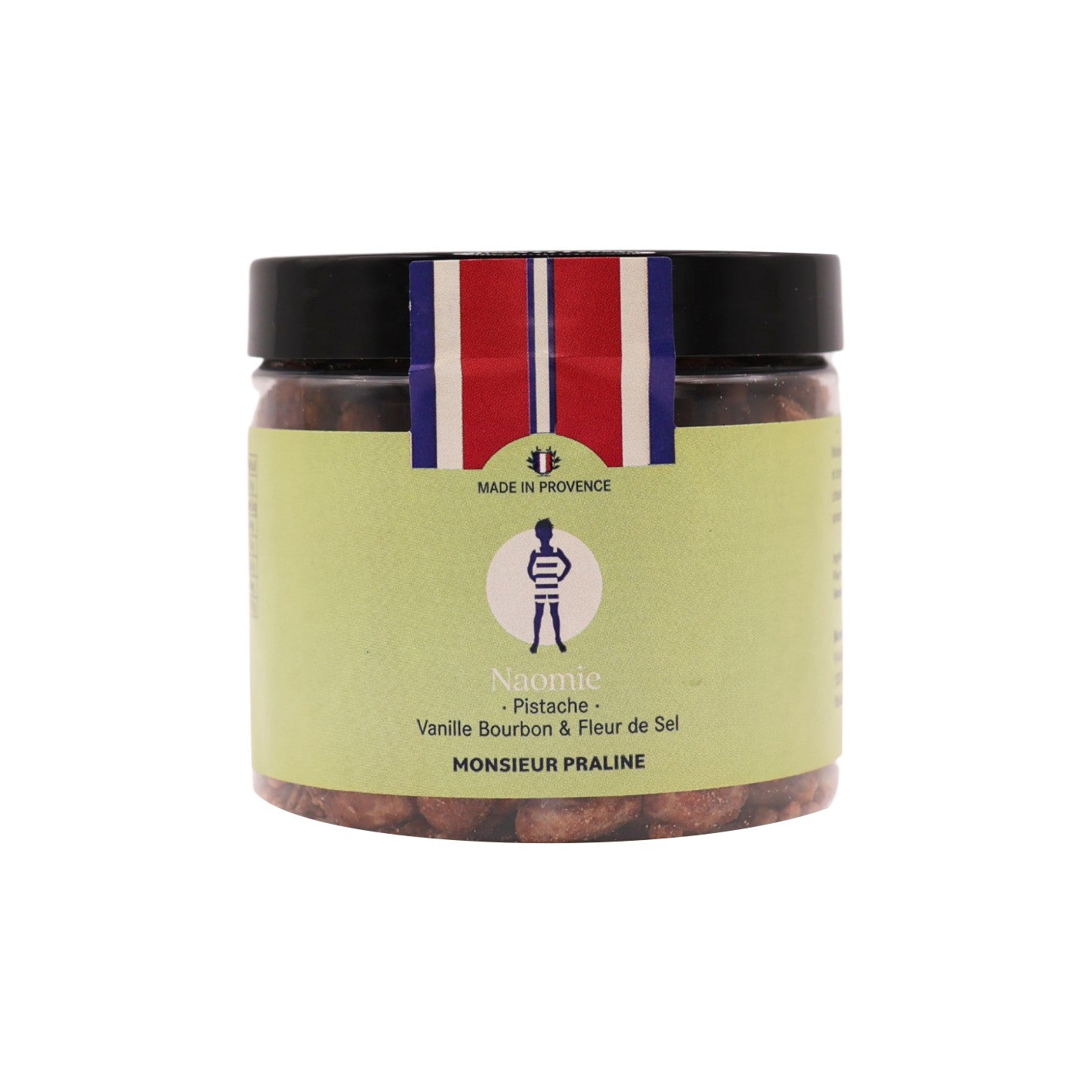 Naomie 100g - Pistaches d'Iran & vanille & fleur de sel