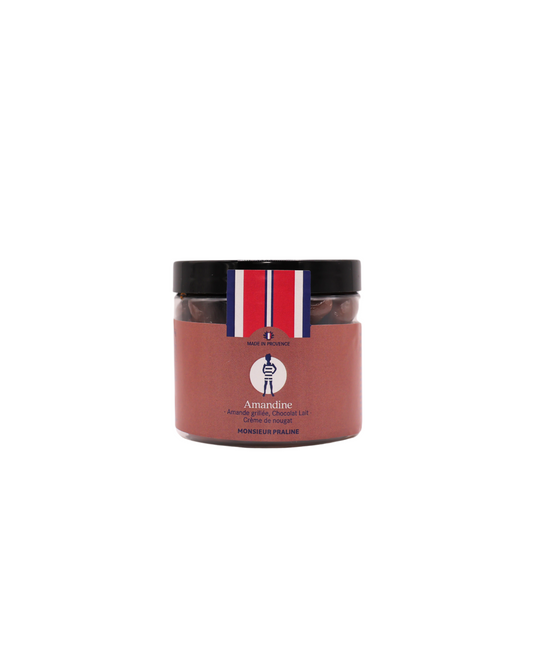 Amandine 150g - Amandes & chocolat au lait & crème de nougat