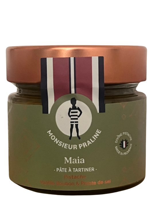 Maia  Divine Pistache Vanille & Pointe de Sel  180G