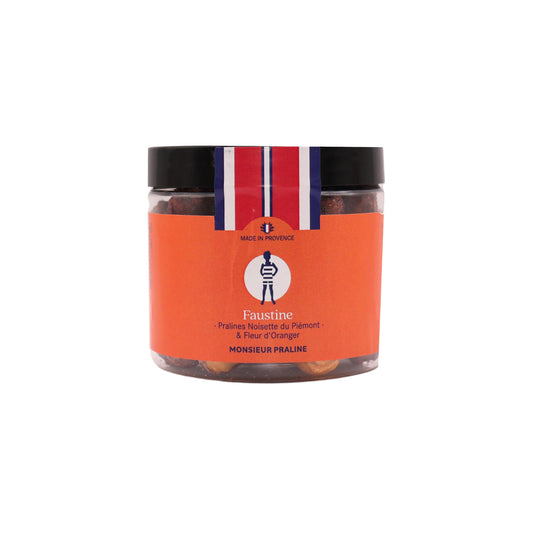 Faustine 100g - Noisettes du Piémont & fleur d'oranger