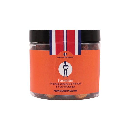 Faustine 100g - Noisettes du Piémont & fleur d'oranger
