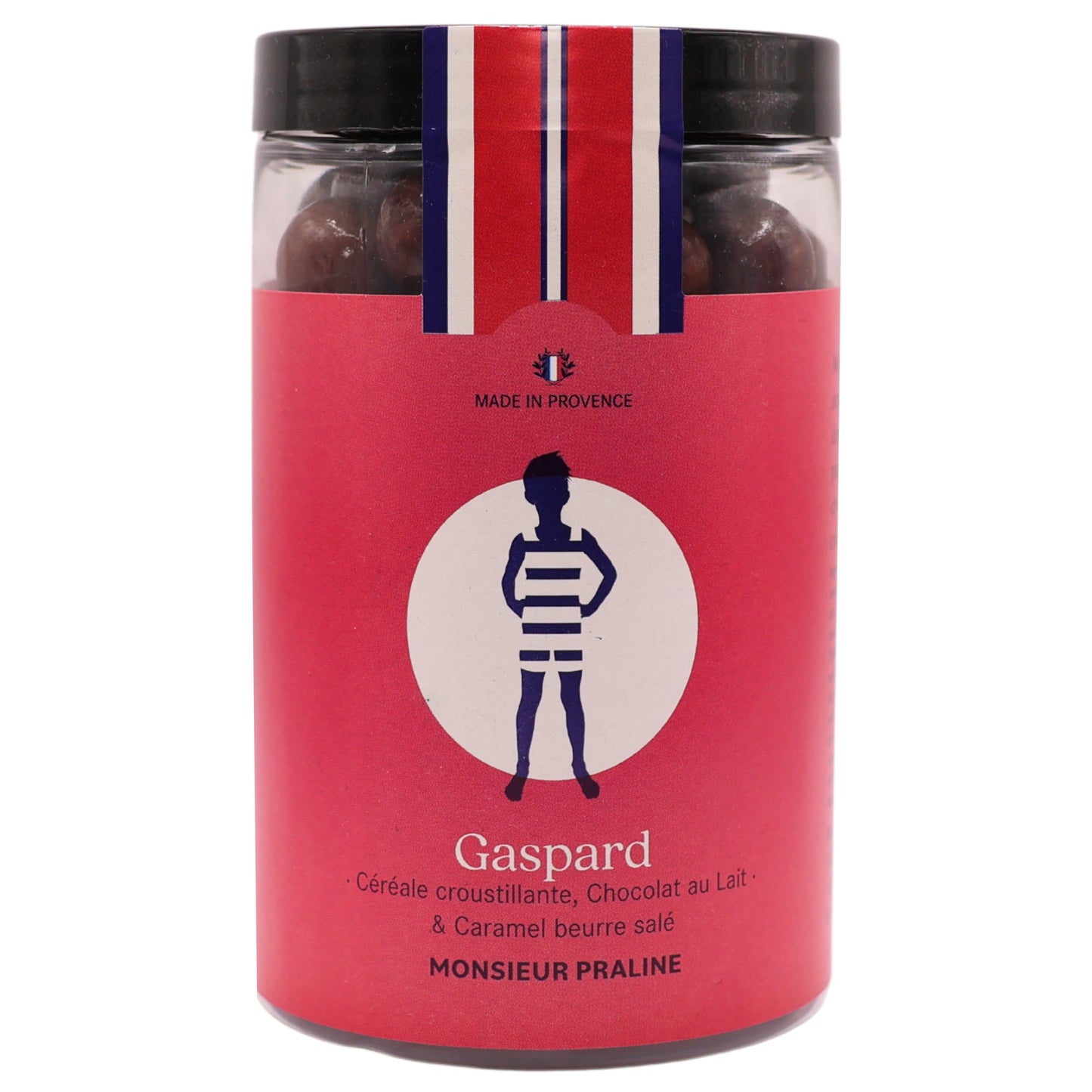 Gaspard 200g - Céréales croustillantes & chocolat au lait & caramel beurre salé