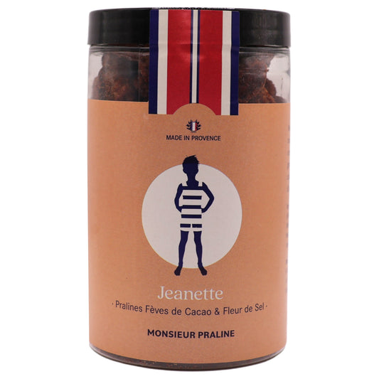 Jeanette 200g - Fèves de cacao & fleur de sel