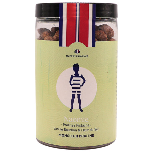 Naomie 200g - Pistaches d'Iran & vanille & fleur de sel