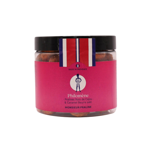 Philomène 100g - Noix de cajou & caramel beurre salé
